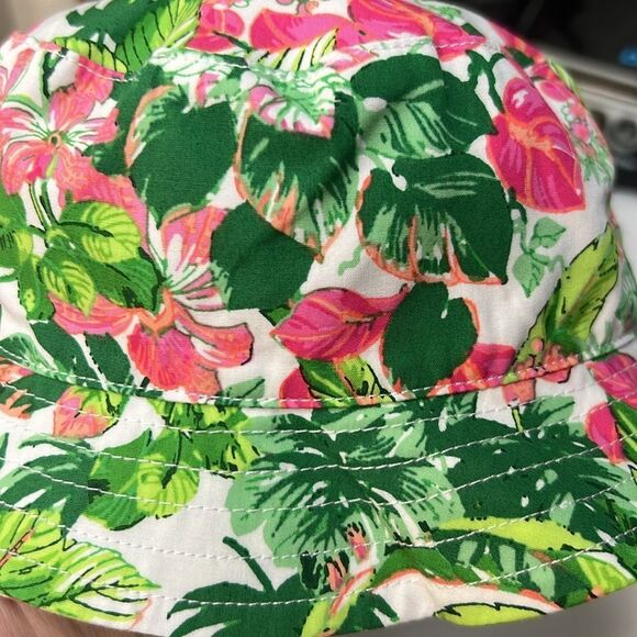 Janie and Jack 100049297 Baby Tropical Floral Bucket Hat size 0-3 months NWT - Picture 5 of 9